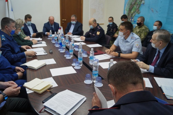 Вопросы организации контрольно – надзорных мероприятий в период прохождения лососевой путины рассмотрены на Межведомственном Объединённом Штабе